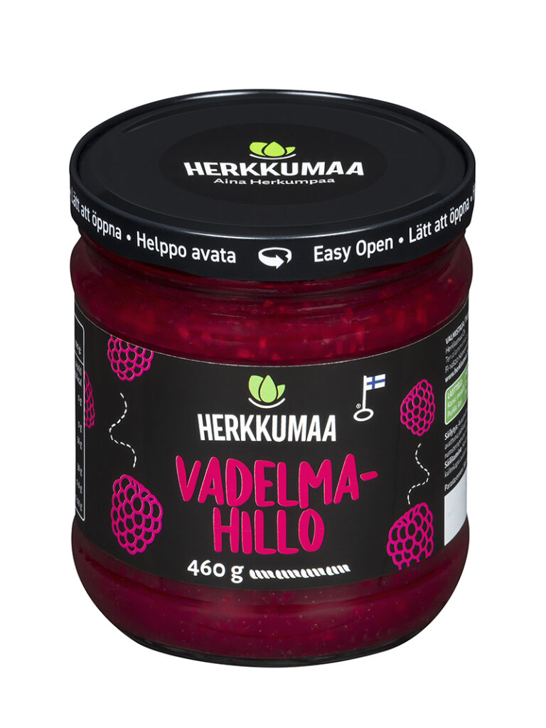 Herkkumaa Vadelmahillo 460g