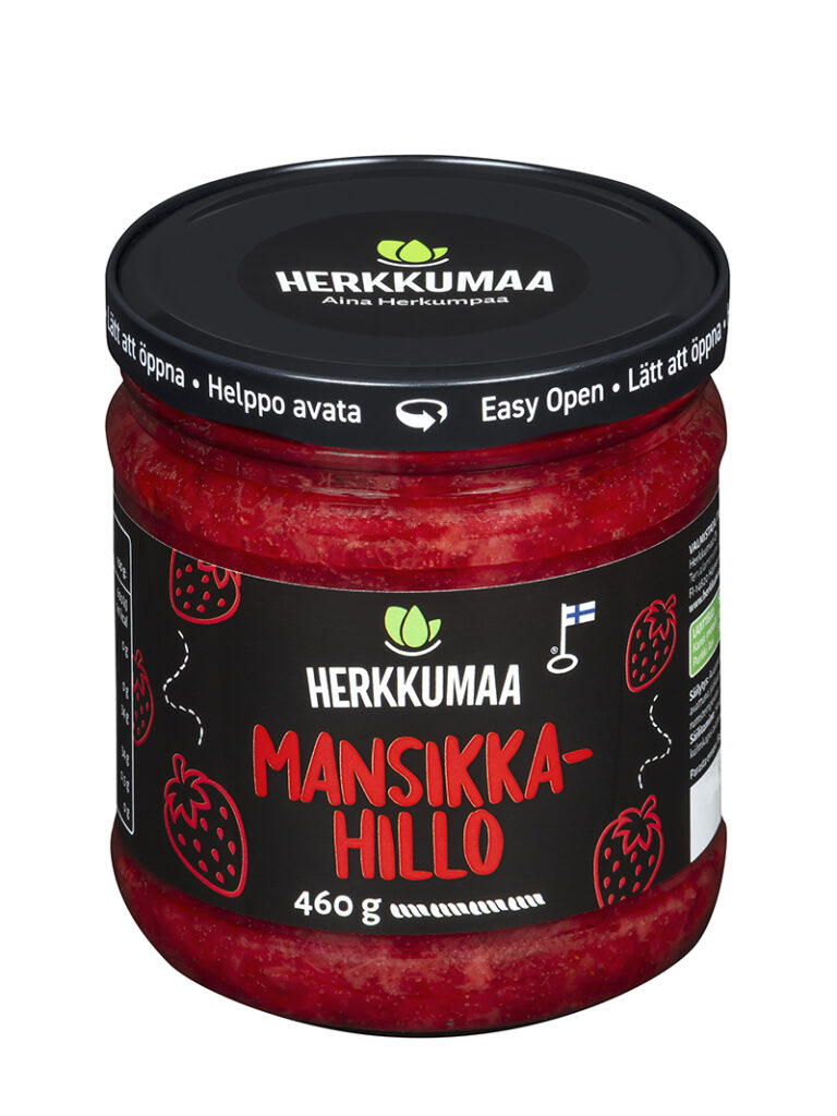 Herkkumaa Mansikkahillo 460g