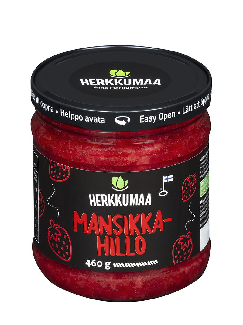 Herkkumaa Mansikkahillo 460g
